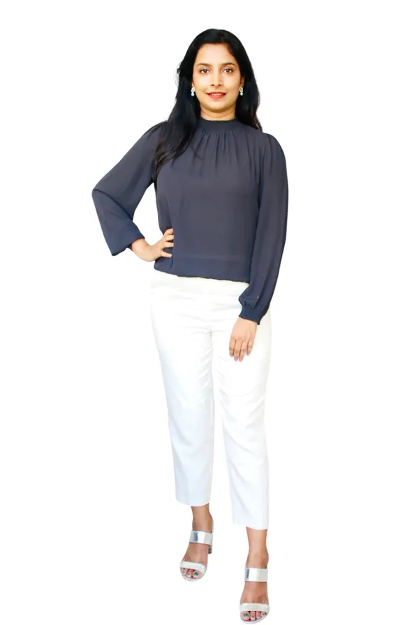 Charcoal_Grey_Solid_High_Neck_Top_For_Women