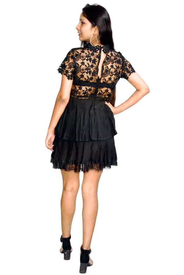 Lace_Bodice_With_Pleated_Hem_Designer_Dress_For_Women