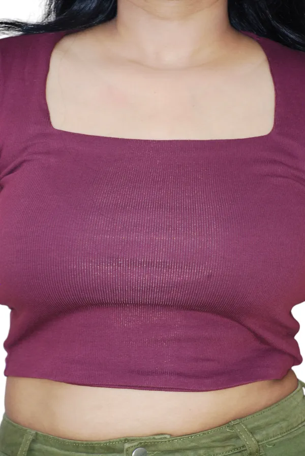 Maroon_Square_Neck_Crop_Top_For_Women