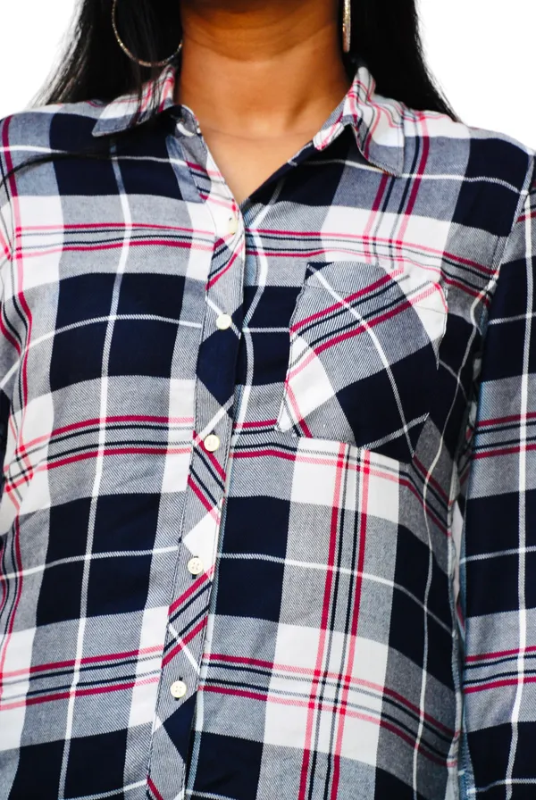 Regular_Fit_Checkered_Spread_Collar_Casual_Shirt_For_Women