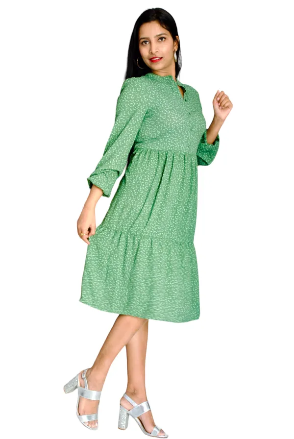 Tiered_Style_Printed_Midi_Dress_For_Women