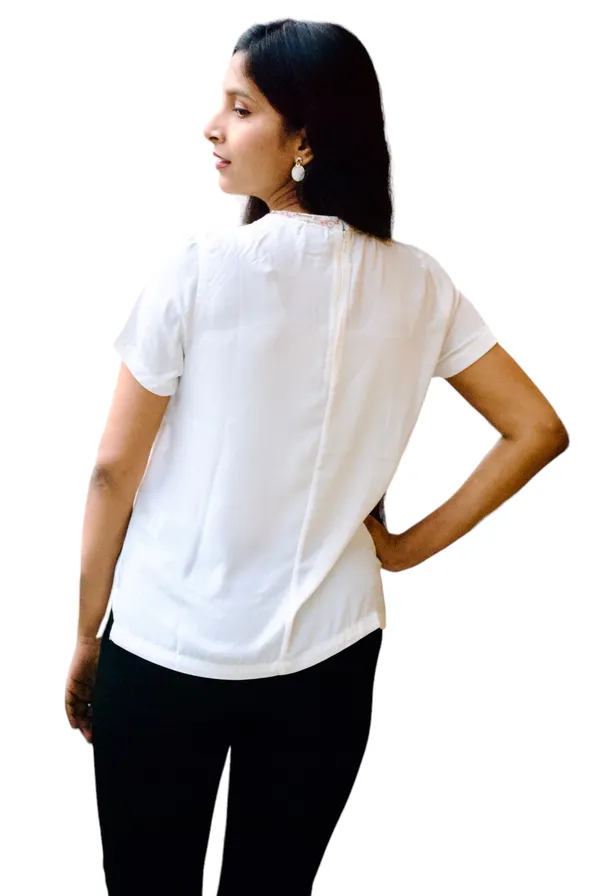 White_Neck_Embellished_Top_For_Women
