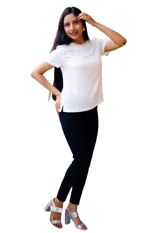 White_Neck_Embellished_Top_For_Women