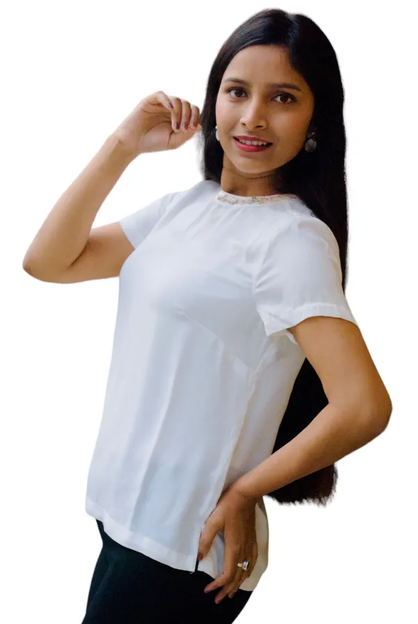 White_Neck_Embellished_Top_For_Women
