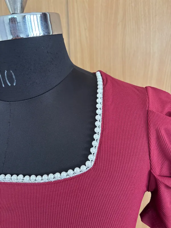 Wine_Pearl_Embellished_Fabric_Crop_Top_For_Women