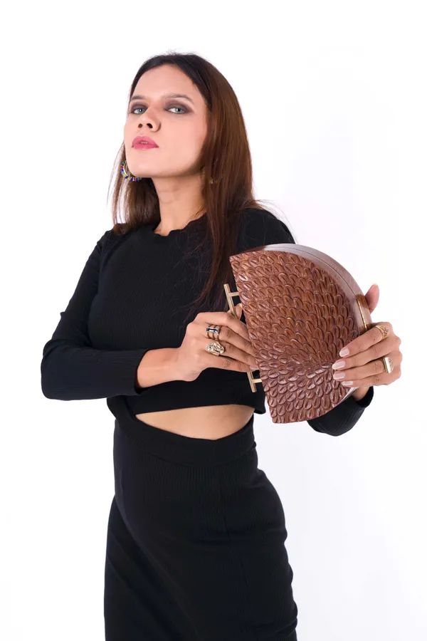 Brown_Hand_Carved_Semicircle_Bag_In_Sheesham_Wood_For_Women