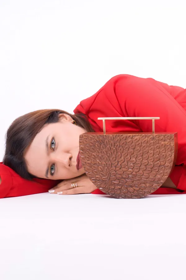 Brown_Hand_Carved_Semicircle_Bag_In_Sheesham_Wood_For_Women