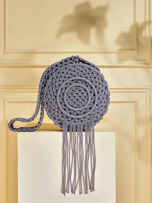 Silver_Round_Macrame_Fringe_Boho_Bag_Stormy_Grey_For_Women