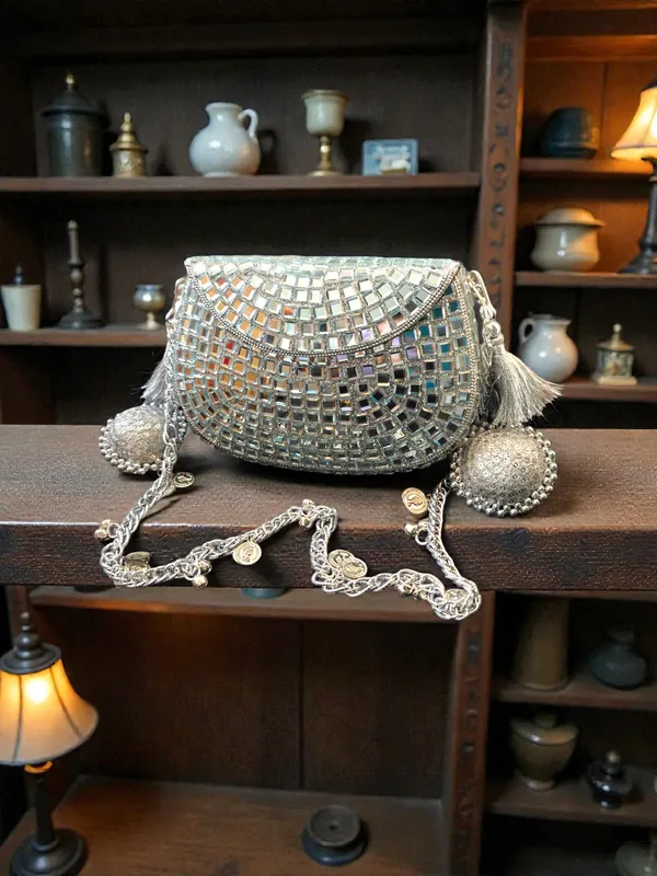 Silver_Sheesh_Mahal_Glass_Mosaic_Brass_Bag_In_Silver_Tone_For_Women