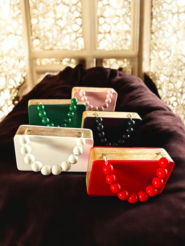 Red__Wooden_Quirky_Handbags_For_Women
