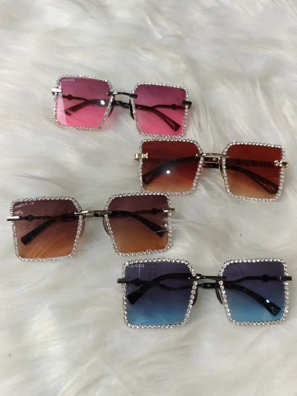 Pink_Wedding_Festive_Embellished_Sunglasses_Square_For_Women