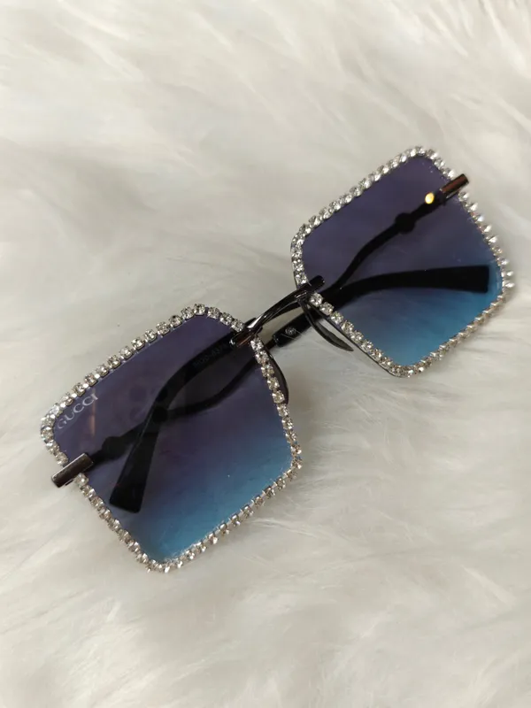 Brown_Wedding_Festive_Embellished_Sunglasses_Square_For_Women