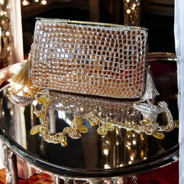 Gold_Sheesh_Mahal_Glass_Mosaic_Rectangular_Clutch_In_Rose_Gold_For_Women