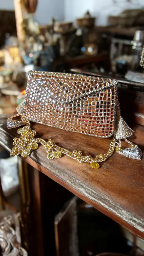 Gold_Sheesh_Mahal_Glass_Mosaic_Rectangular_Clutch_In_Rose_Gold_For_Women