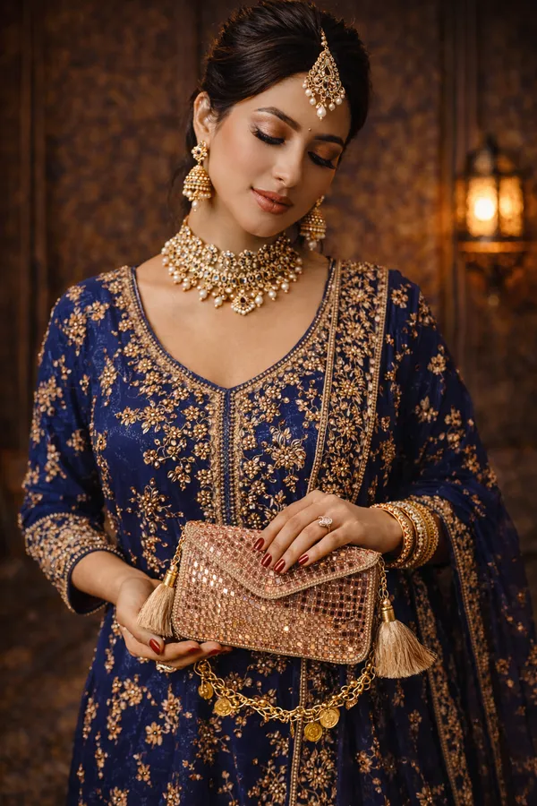 Gold_Sheesh_Mahal_Glass_Mosaic_Rectangular_Clutch_In_Rose_Gold_For_Women