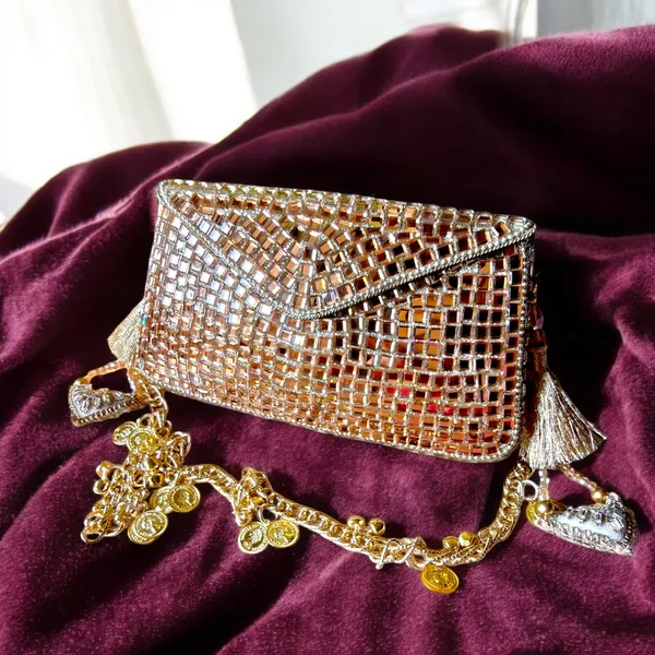 Gold_Sheesh_Mahal_Glass_Mosaic_Rectangular_Clutch_In_Rose_Gold_For_Women