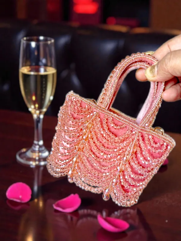 Peach_Mini_Crystal_Bag_In_Pretty_Pink_For_Women