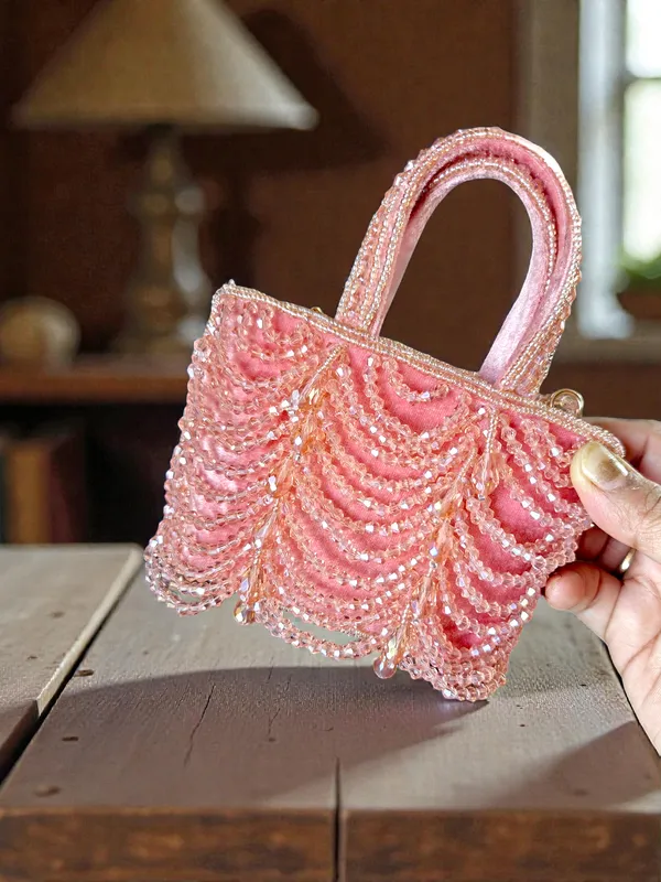 Peach_Mini_Crystal_Bag_In_Pretty_Pink_For_Women