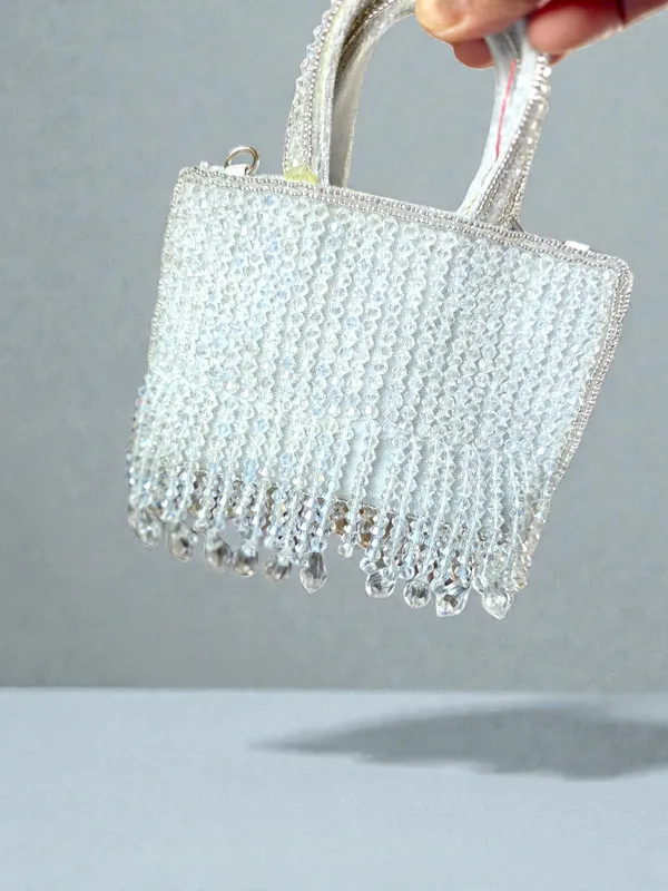 White_The_Mini_Crystal_Bling_Bag_In_Sparkling_White_For_Women