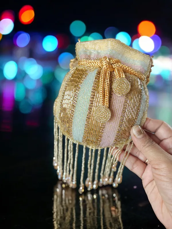 Blue_The_Mini_Potli_Embroidered_Bag_With_Crystal_Fringes_For_Women