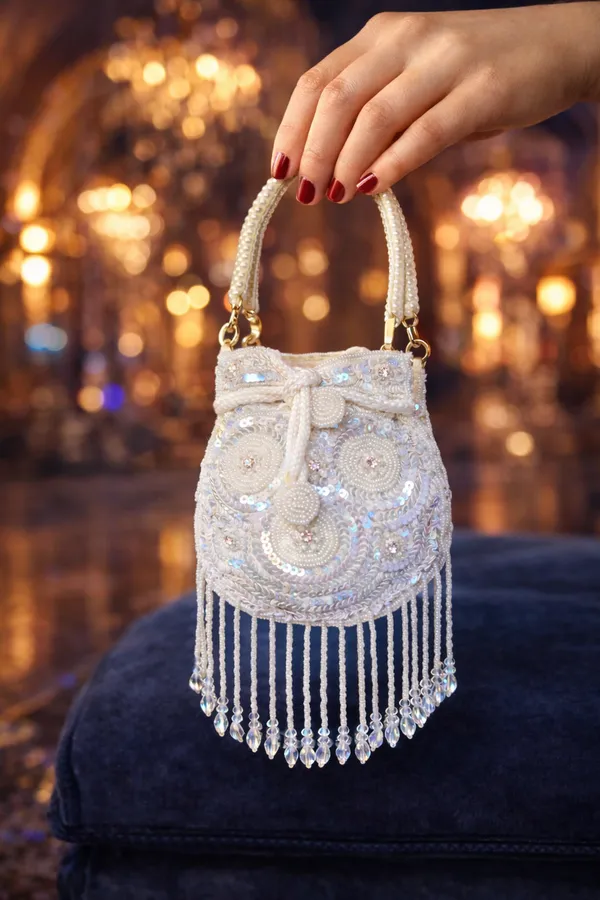White_The_Mini_Embroidered_Potli_In_Sparkling_White_Sequins_N_Crystals_For_Women