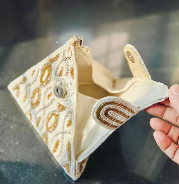 Ivory_Triangular_Prism_Beaded_Clutch_Rose_Gold_Ivory_For_Women