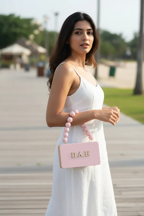 White__Personalized_Wooden_Clutch_In_Beaded_Handle_For_Women