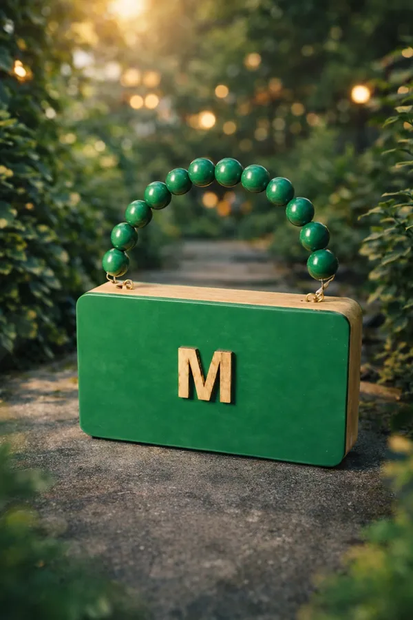 Bottlegreen__Personalized_Wooden_Clutch_In_Beaded_Handle_For_Women