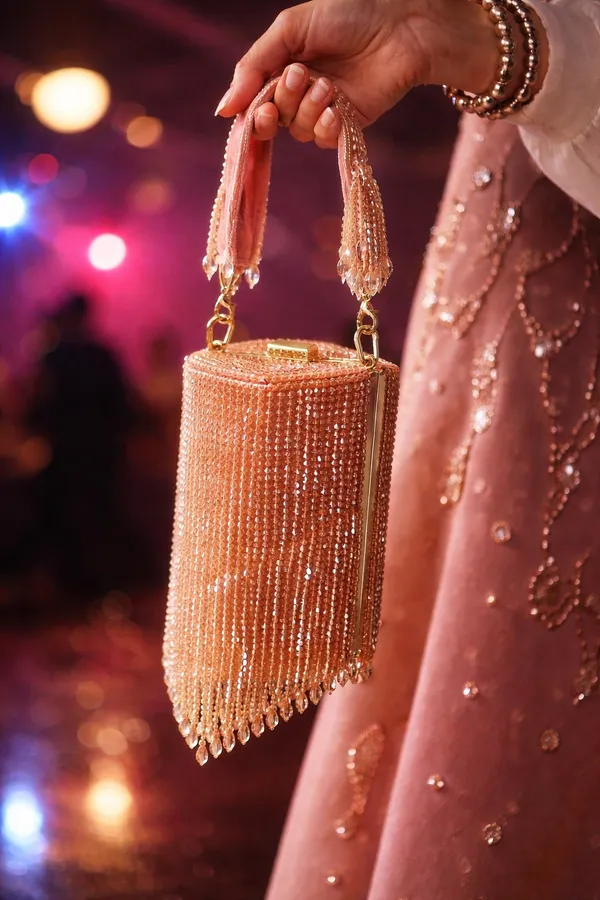Rosegold_Stardust_Crystal_Rectangular_Prism_Party_Clutch_For_Women