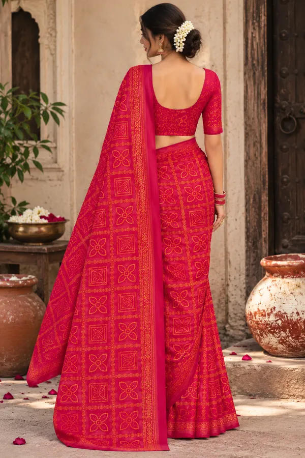 Pink_Printed_Saree_For_Women