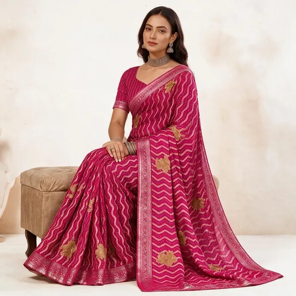 Pink_Printed_Ethnic_Saree_for_Women