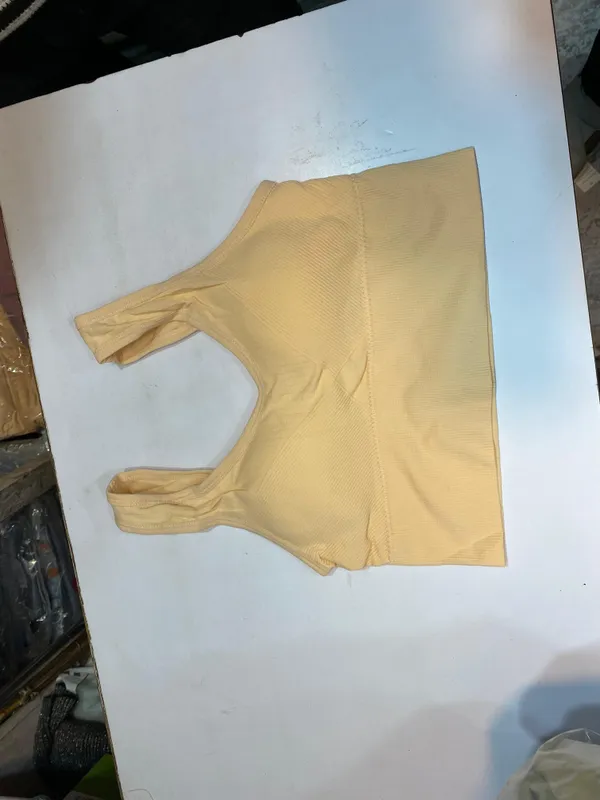 Golden_Pastel_Nylon_And_Spandex_Bra_For_Women