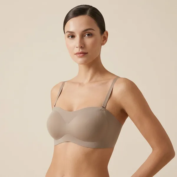 Ash_Grey_Polyester_Spandex_Strapless_Bra_For_Women