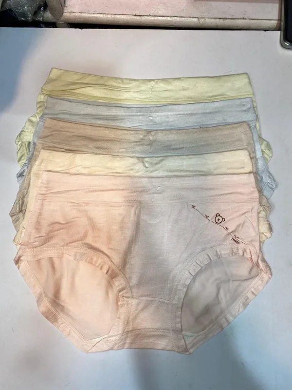 Multicolor_Cotton_And_Spandex_Underwear_For_Women_(Pack_of_5)