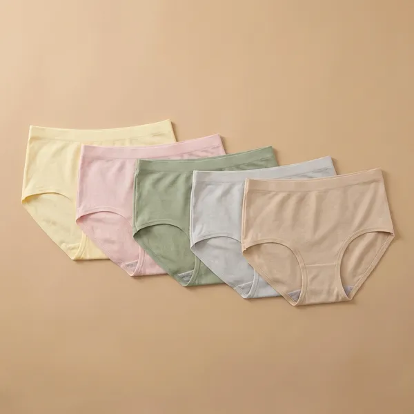 Multicolor_Cotton_And_Spandex_Panties_For_Women_(Pack_of_5)