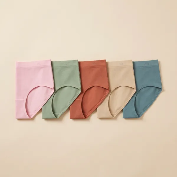 Multicolor_Cotton_And_Spandex_Underwear_For_Women_(Pack_of_5)