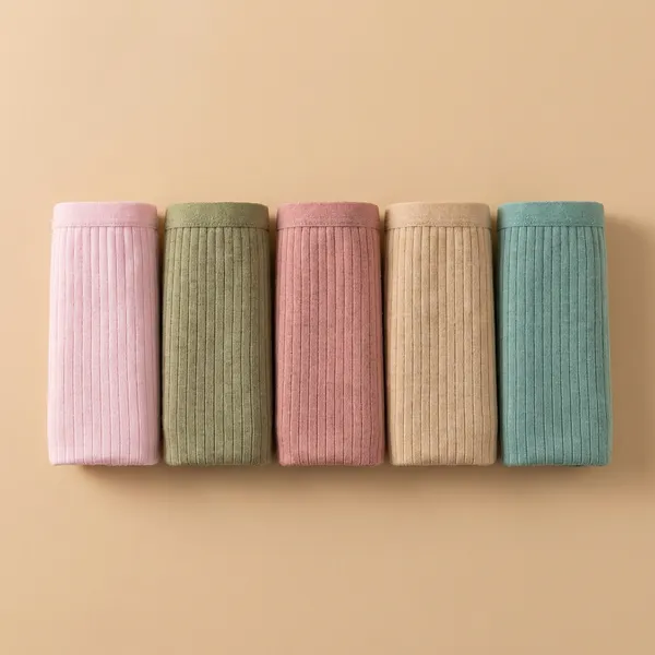 Multicolor_Cotton_And_Spandex_Maternity_Underwear_For_Women_(Pack_of_5)