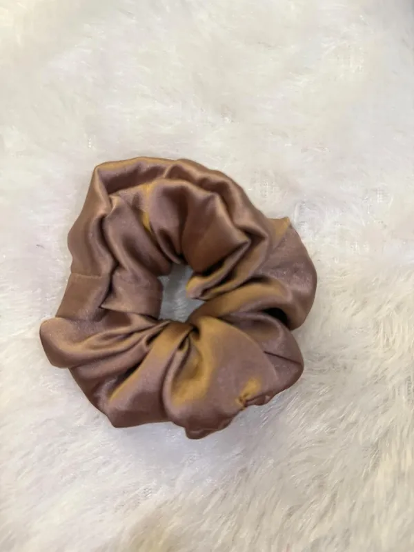 Bronze_Cotton_Linen_Bronzed_Mocha_Satin_Scrunchie_For_Women_(Pack_Of_2)