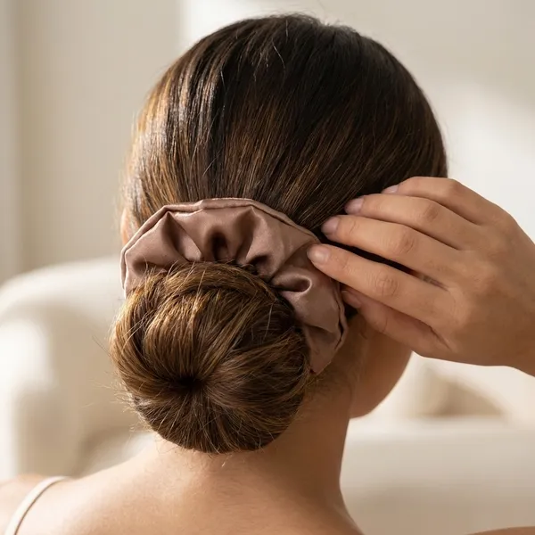 Bronze_Cotton_Linen_Bronzed_Mocha_Satin_Scrunchie_For_Women_(Pack_Of_2)