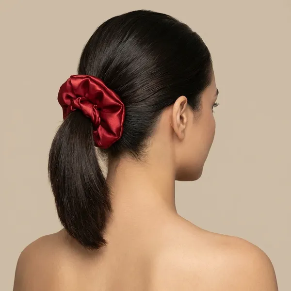 Red_Cotton_Linen_Ruby_Satin_Scrunchie_For_Women_(Pack_Of_2)