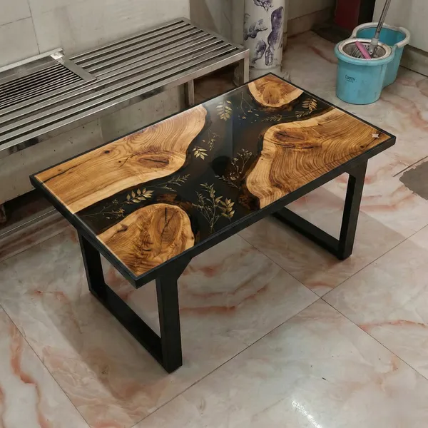 Multicolor_3D_Riverwood_Gold_Leaf_Foldable_Epoxy_Resin_Table_For_Home_decor