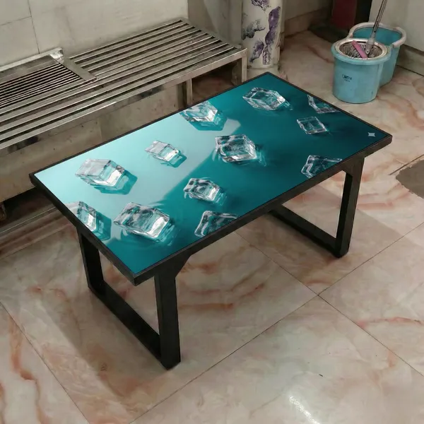 Multicolor_3D_Arctic_Aqua_Ice_Cube_Foldable_Epoxy_Resin_Table_For_Home_decor
