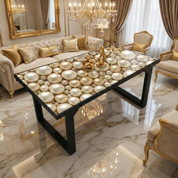 Multicolor_3D_Golden_Pearl_Luxe_Foldable_Epoxy_Resin_Table_For_Home_decor