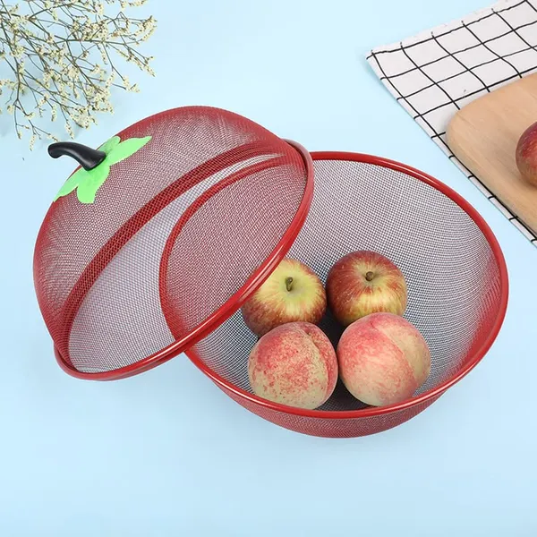 Plastic_Apple_Shape_Basket_For_Kitchen