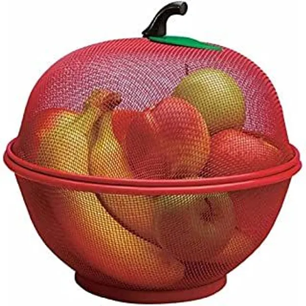 Plastic_Apple_Shape_Basket_For_Kitchen