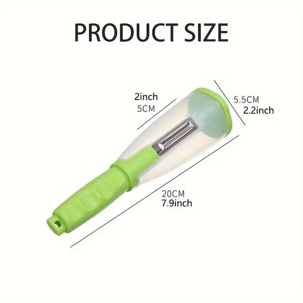 Plastic_And_Steel_Vegetable_Peeler_With_Container_For_Kitchen