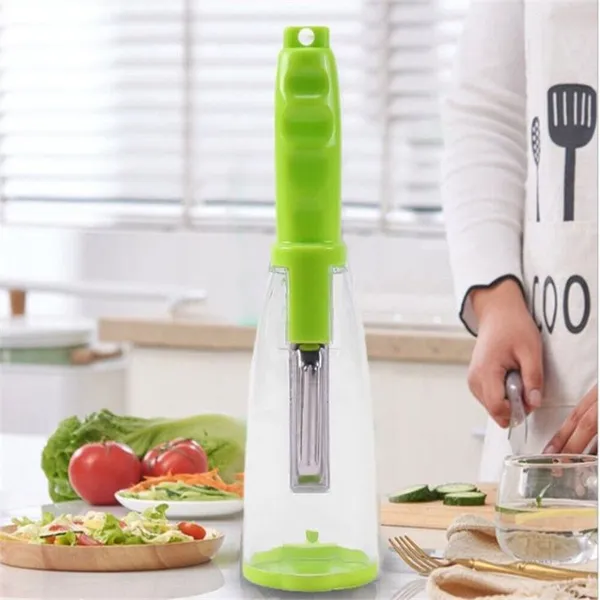 Plastic_And_Steel_Vegetable_Peeler_With_Container_For_Kitchen