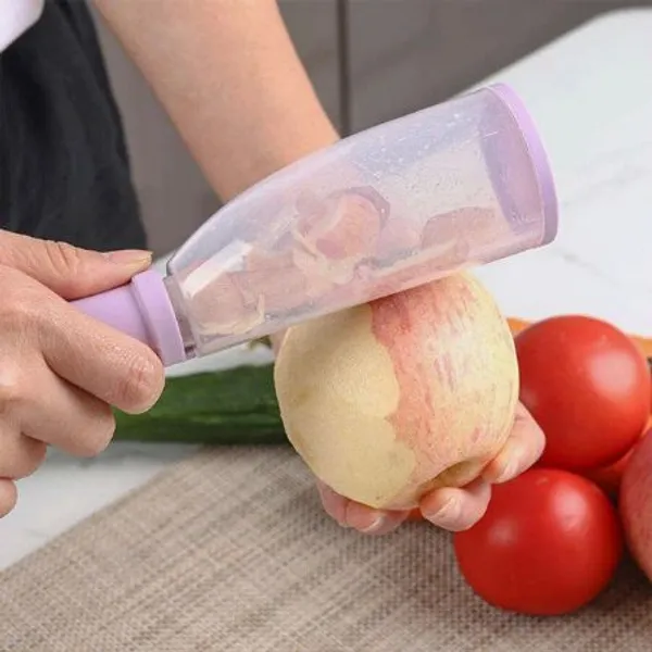 Plastic_And_Steel_Vegetable_Peeler_With_Container_For_Kitchen