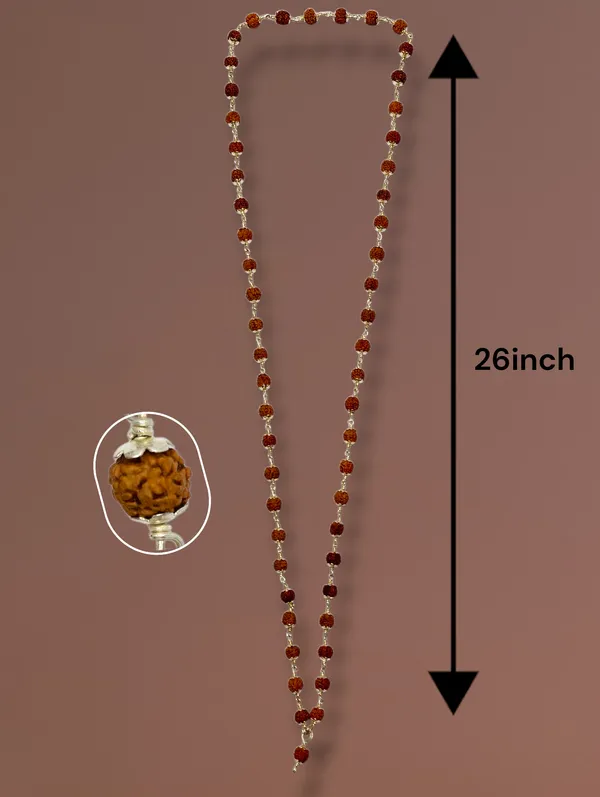 Silver_And_Brown_Rudraksha_Mala_54_Beads_6_Mm_Meditation_Jap_Mala
