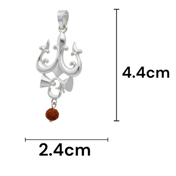 Silver_Trishul_Pendant_For_Unisex